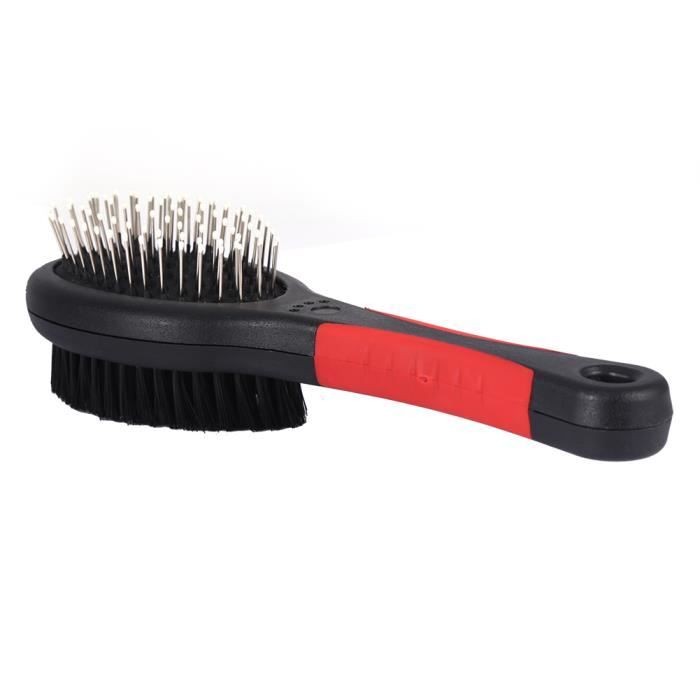 Lot De 2 Brosses électrostatiques Anti-poils D'animaux - Double Face, Portable Pour Vêtements, Canapé, Maison Et Voyage - 11