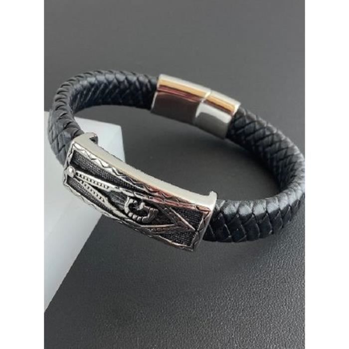 Bande Similicuir Marron Foncé - 25 Mm X 2 M, Pour Projets DIY, Sacs, Bracelets, Colliers Animaux - 10