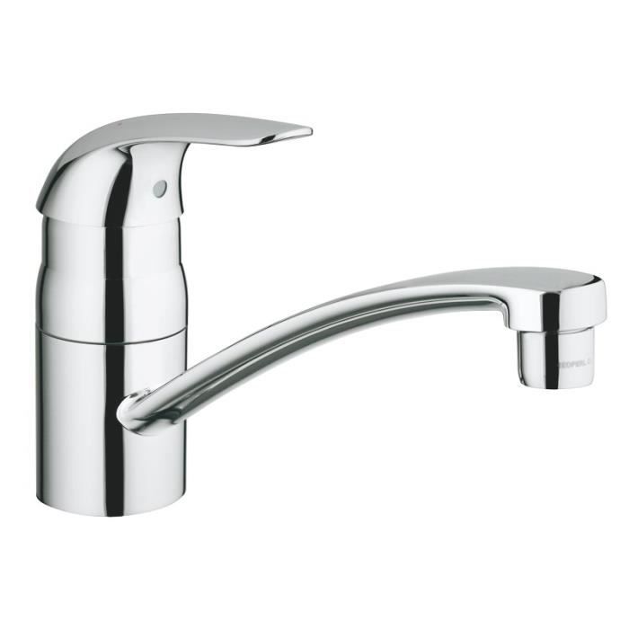 Mitigeur évier GROHE Swift 31341000 - Métal et céramique - Cartouche 35 cm