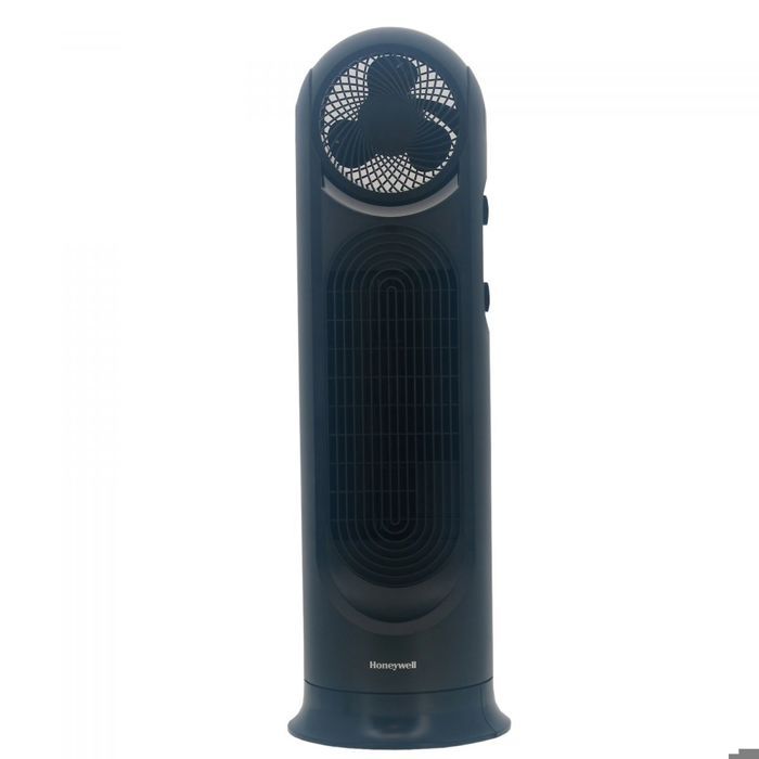 Ventilateur colonne Turbo Force - Honeywell HYF500E4 - 2 ventilateurs en 1 - Noir - Honeywell