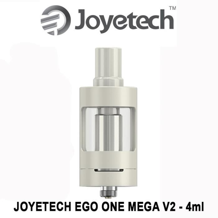 clearomiseur atomiseur joyetech ego one mega v2 4ml blanc pour votre batterie ego one ou tout autre modele authentique cdiscount au quotidien