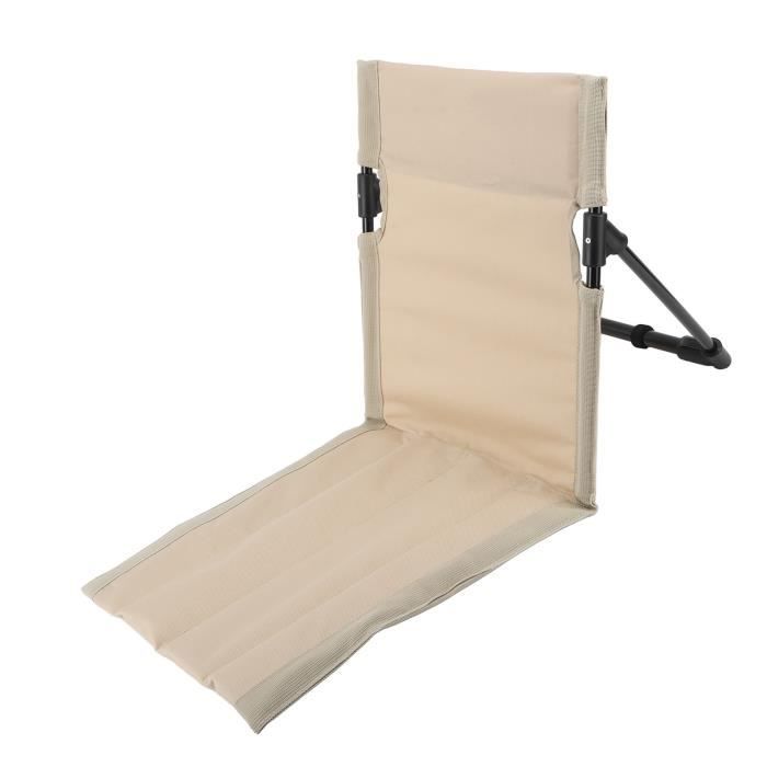 keenso chaise de plage pliante portable avec dossier réglable pour adultes
