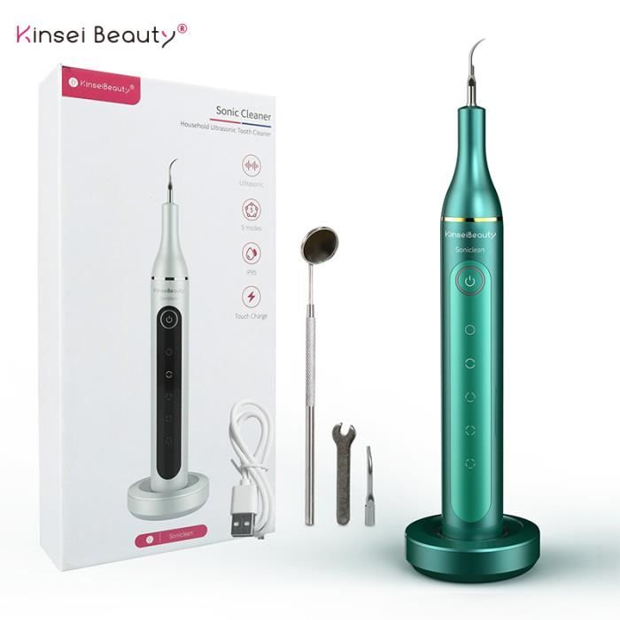 Détartreur Dentaire Ultrasonique électrique Rechargeable, Avec Lumière LED, Neuf