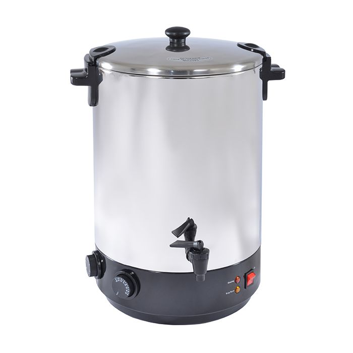 Stérilisateur de bocaux électrique inox avec robinet et minuteur 28l 2500w - KITCHEN CHEF