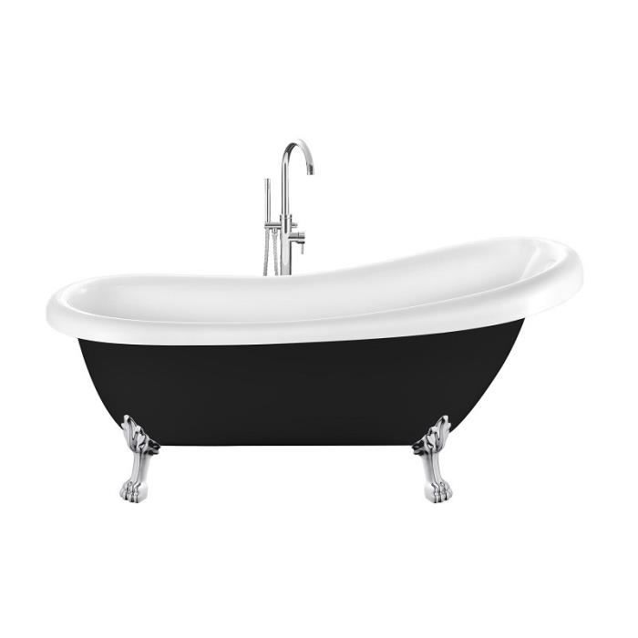 Baignoire Ancienne Richmond 171 Noire Avec Pattes De Lion Chromees Noir Achat Vente Baignoire Kit Balneo Baignoire Ancienne Richmond Cdiscount
