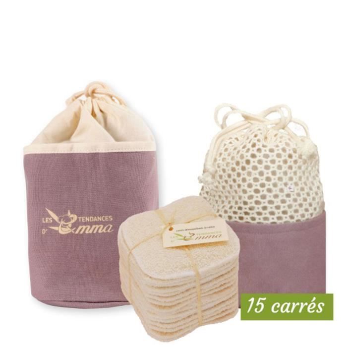 Photo de les-tendances-demma-kit-eco-belle-trousse-eucalyptus-15-carres-demaquillants