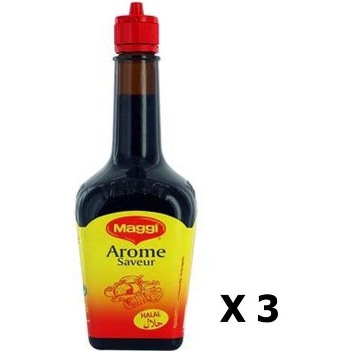 Lot 3x Arôme saveur - Halal - Maggi - flacon 200ml