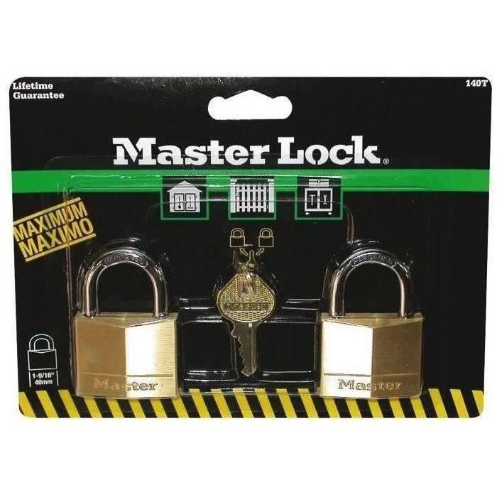 Master Lock 40 mm Laiton Cadenas No140