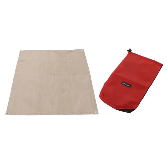 Leerweii Tapis ignifuge 100 x 150 cm - Pliable - Protection du sol - Résistant à la chaleur jusqu'à 1800 °F - Tapis de protection de sol en fibre de verre Leerweii Tapis ignifuge 100 x 150 cm - Pliable - Protection du sol - Résistant à la chaleur jusqu'à 1800 °F - Tapis de protection de sol en fibre de verre