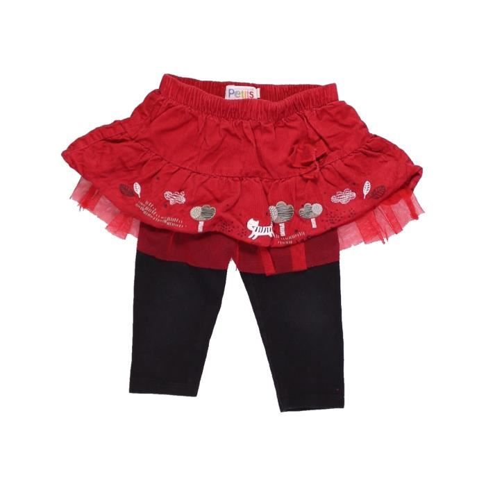 Jupe Bebe Fille La Compagnie Des Petits 12 Mois Rouge Hiver Vetement Bebe Rouge Rouge Cdiscount Pret A Porter