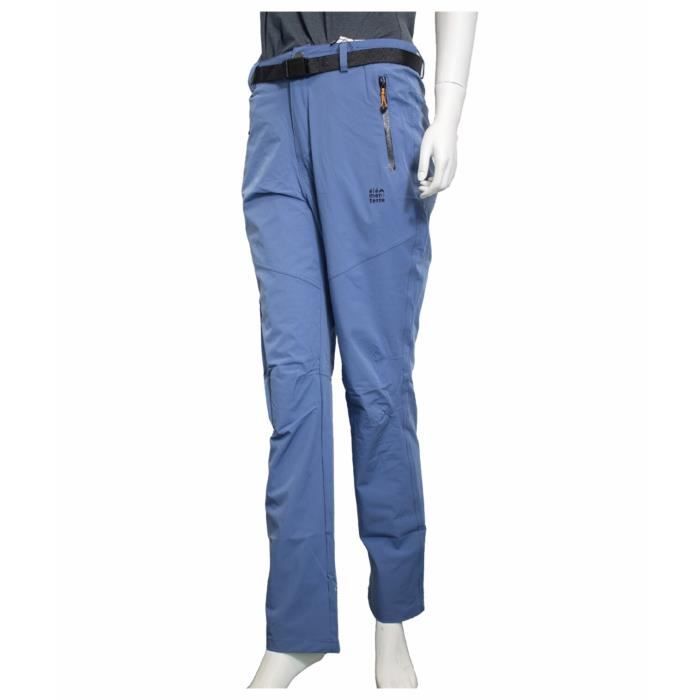 pantalon de randonnée femme élémenterre kino - bleu - 38
