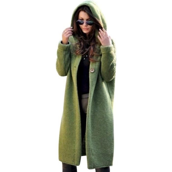 Dasongff Tricot Cardigan Veste à Capuche Femme Gilet Long Ouvert Épais Manches Longues Pull Gilet Chaud Casual Grosse Maille Manteau Sweater Hiver Chandail Outwear Automne Hiver Dasongff Tricot Cardigan Veste à Capuche Femme Gilet Long Ouvert Épais Manches Longues Pull Gilet Chaud Casual Grosse Maille Manteau Sweater Hiver Chandail Outwear Automne Hiver