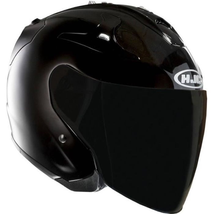 HJC FG JET NOIR AVEC VISIÈRE TEINTÉE Cdiscount Auto