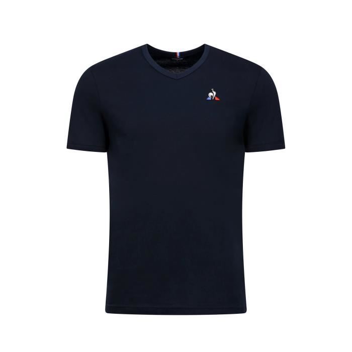 Tee shirt coq sportif bleu blanc deals rouge
