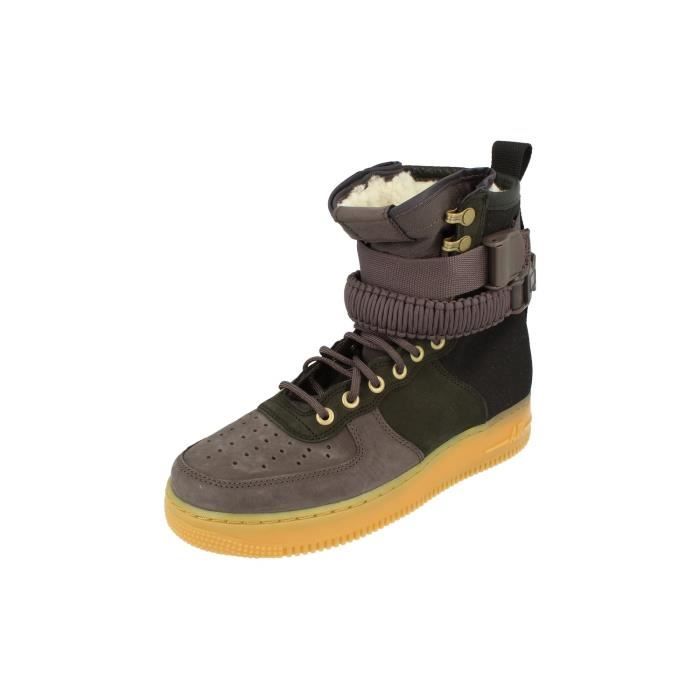 Baskets montantes Nike Sf Af1 PRM pour hommes Multicolore Lacets Textile Multicolore Cdiscount Chaussures