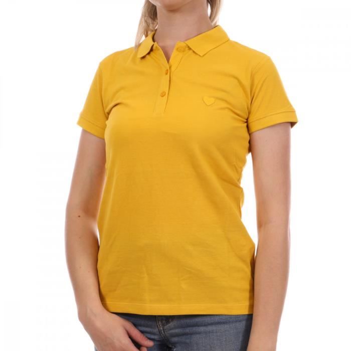 Polo jaune sale femme