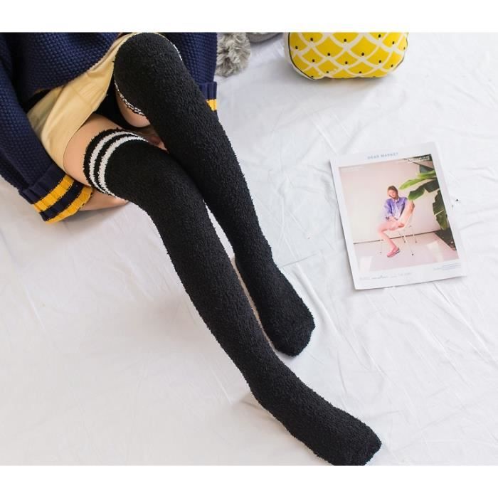 Chaussettes Montantes Femme Cocila - Cuisses/Hauts De Genou - Taille Unique Élastique - Pour Été/Hiver, Fêtes