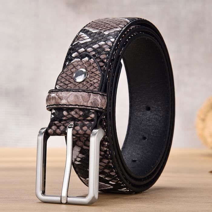 Ceinture motif serpent top