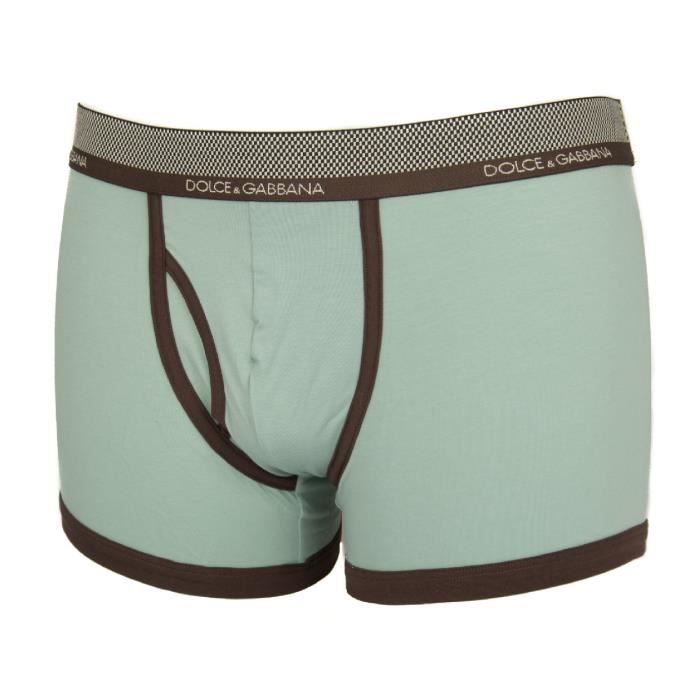 Boxer homme underwear DOLCE GABBANA article M15170 TRUNK W3800 water brown Cdiscount Pret a Porter