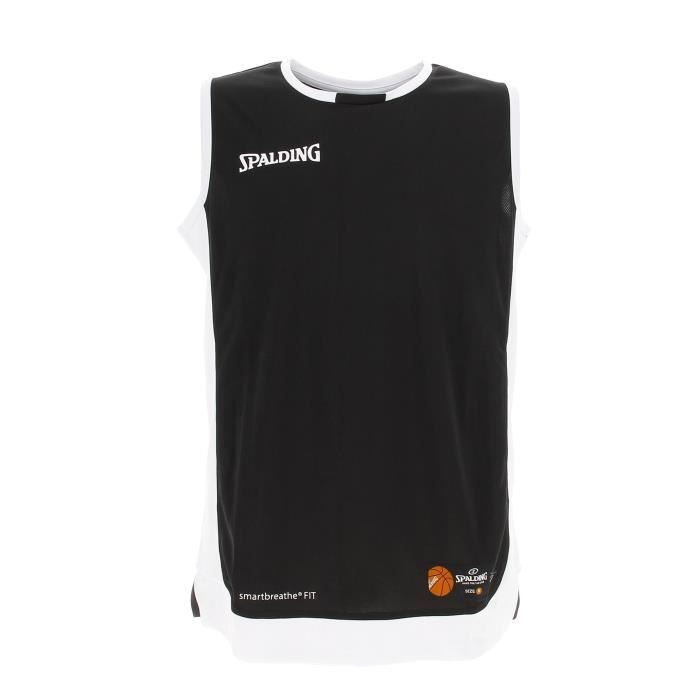 Maillot de basket Hustle tank top blk/wht - Spalding