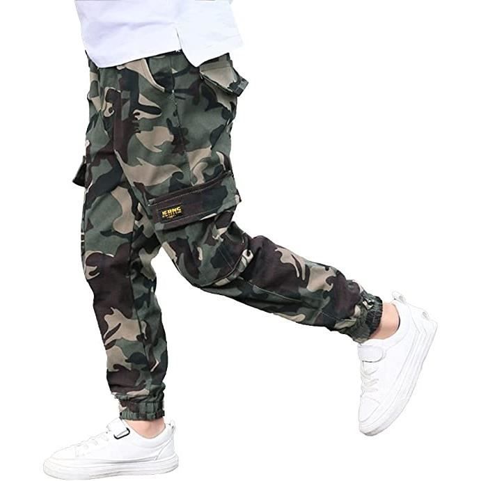 Pantalon camouflage 2025 enfant