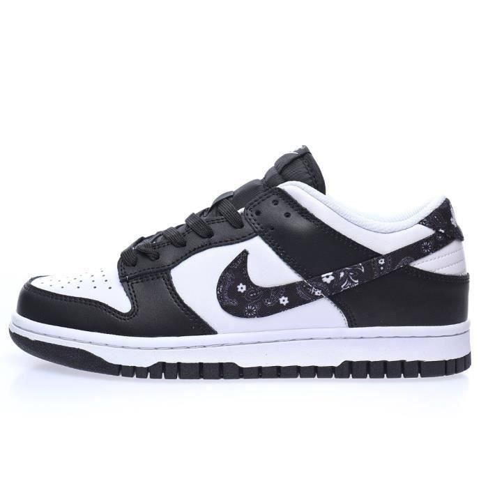Nike SB Dunk Low Black Paisley DH4401 100 Homme et Femme noir