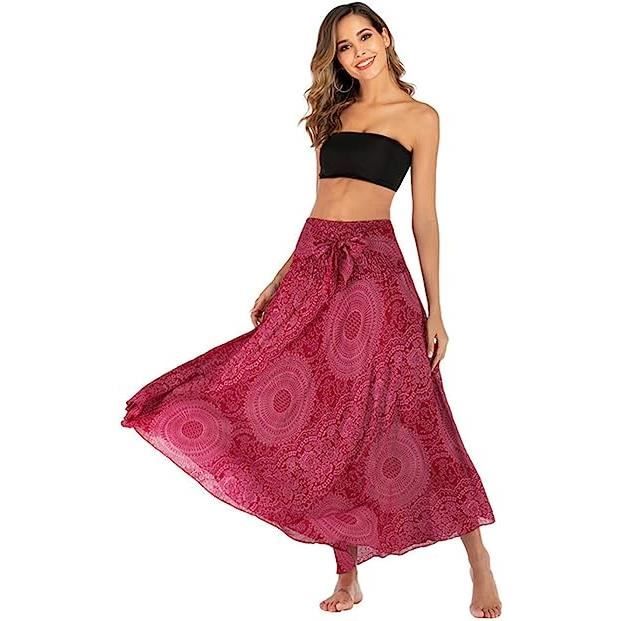 Robe Tunique Femme Italienne – Motif Floral, Poches Fendues, 100% Coton, Taille Unique 14-24