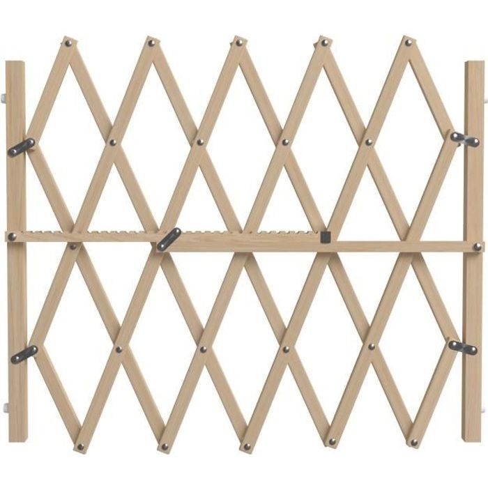 nordlinger pro barriere pressfix extensible en bois pour chien cdiscount animalerie