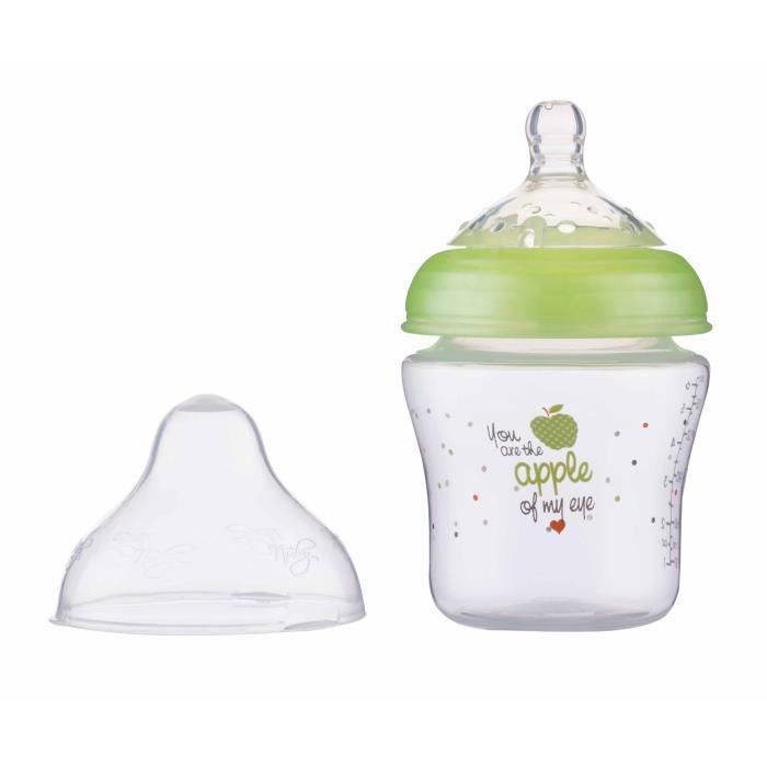 Nuby Biberon Little Moments Debit Lent 180 Ml Vert 0 Mois Cdiscount Puericulture Eveil Bebe