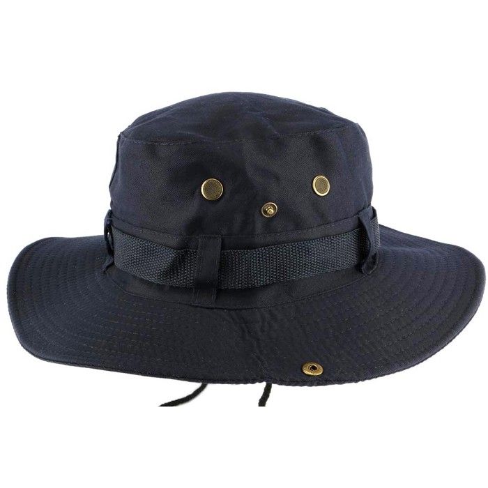 Chapeau Bob safari bleu marine Azzy - Bleu - Taille unique