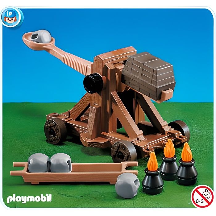 playmobil catapulte