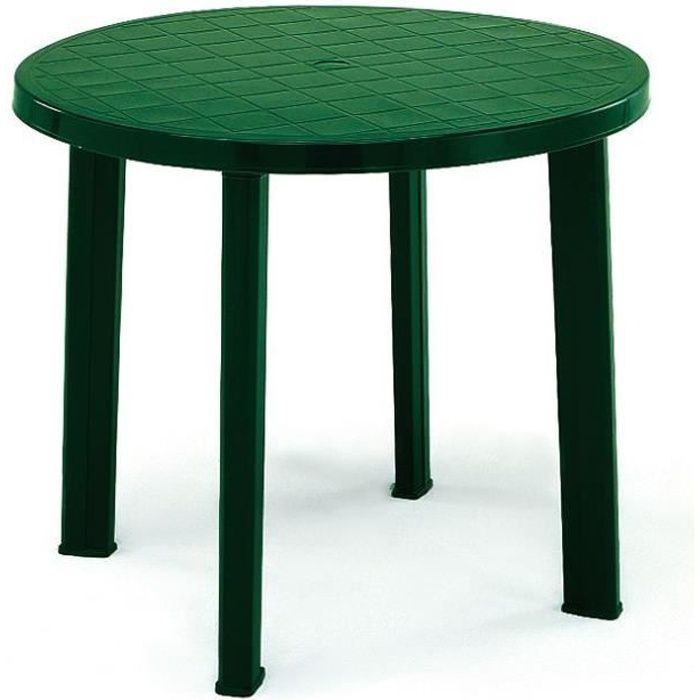 Comment Renover Une Table En Plastique Vert Table De Jardin Ronde En Plastique Achat Vente Table De Jardin Ronde En Plastique Pas Cher Cdiscount