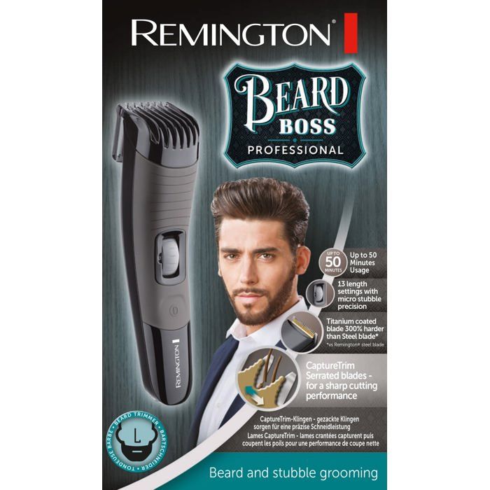REMINGTON Tondeuse à Barbe BEARD BOSS PRO pour une maîtrise totale de ta Barbe Neuf - vue 4
