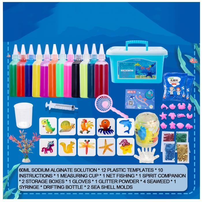 Kit de jouets d'Elfe magique de l'eau pour enfants, Jouet Elfe de l'eau 12 couleurs, Cadeaux kit fait à la main pour les enfants