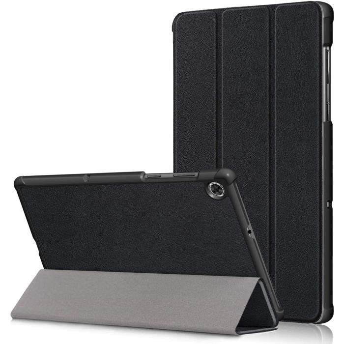 Kepuch Custer Coque Pour Lenovo Tab M10 FHD Rel TB-X605FC TB-X605LC,PU-Cuir Étui Housse Pour Lenovo Tab M10 FHD Rel TB-X605FC TB-X605LC - Noir