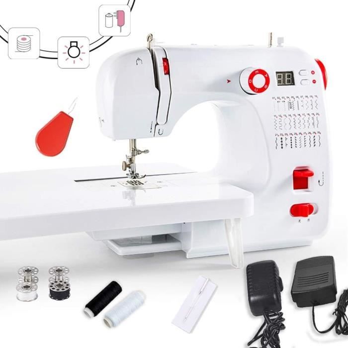 Machine à Coudre Portable Sans Fil - Mini Machine à Main Pour Réparations Rapides, Voyage, Bricolage Vêtements