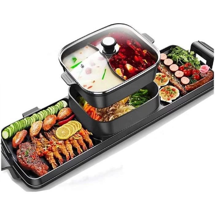 FUNNETOYU Cuiseur Vapeur Multifonction En Acier Inoxydable à 2 Niveaux