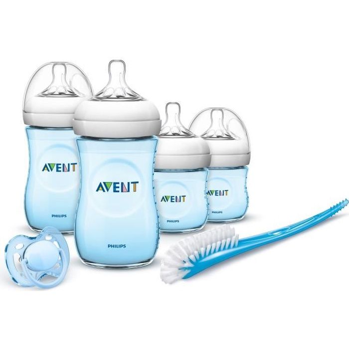 Philips Avent Pack Biberons Natural Goupillon Sucette 0 6m