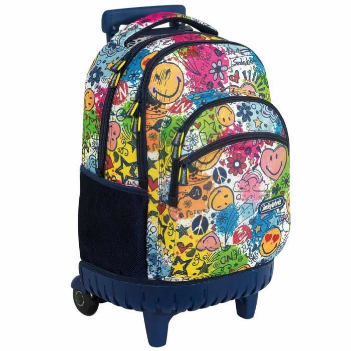 Cartable a roulette smiley cheap