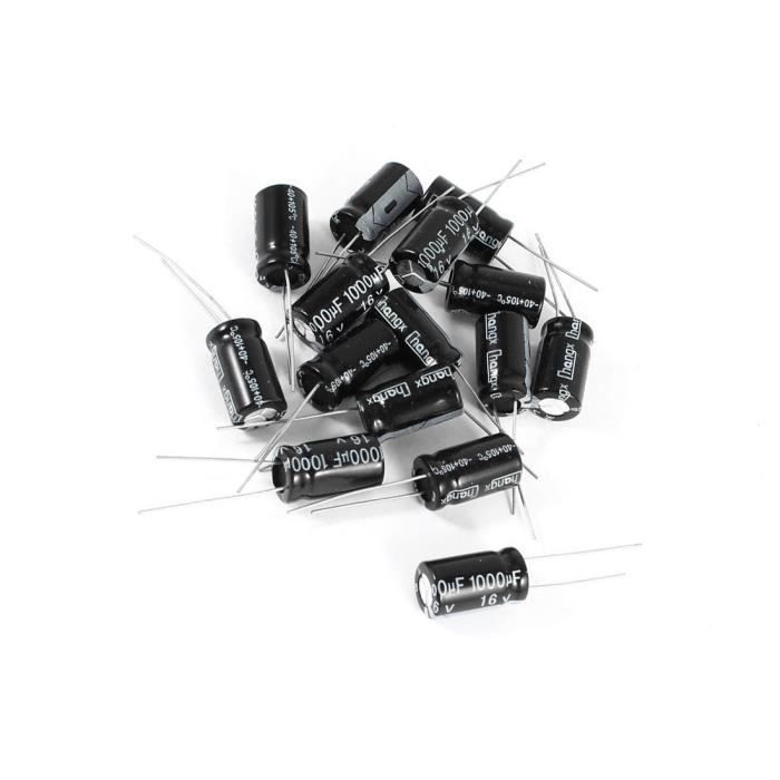 Condensatore Elettrolitico 1000uF 25V 10x17mm &ndash; Radiale &ndash; Scegli Quantit&agrave; 1-10 Pezzi