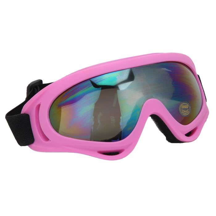 sonew lunettes de sports de neige lunettes de ski pour enfants lunettes de vue pour garçons et filles lunettes anti-buée lentille