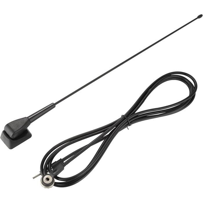 Antenne Courte 17,8 Cm + Base Pour Peugeot 206 306 405 406 806 Expert Partner - Sport Et Design