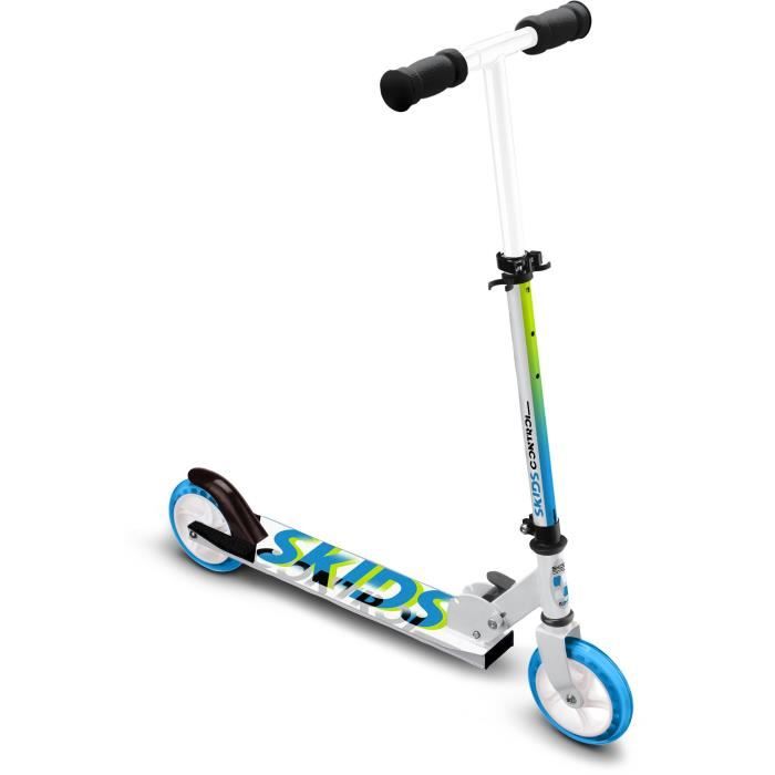 Trottinette pliable 6 SKIDS CONTROL - Enfant - STAMP - Blanc