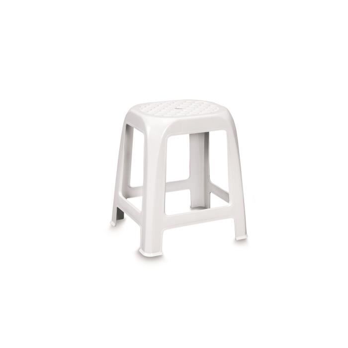 Tabouret Elfo - Blanc - STEFANPLAST - Contemporain - Plastique - Résine - Vendu par lot - A lunité Tabouret Elfo - Blanc - STEFANPLAST - Contemporain - Plastique - Résine - Vendu par lot - A lunité