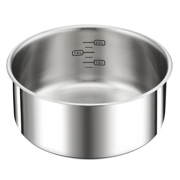 Tefal Ingenio Poêle 28 Cm, Non Induction, Revêtement Antiadhésif, Empilable, Compatible Lave Vaisselle Easy Plus