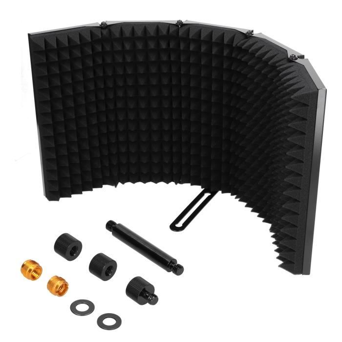 Filtre Anti-pop Micro - Couverture En Mousse Pour Réduction Bruit - Pour Podcast, YouTube, Enregistrement