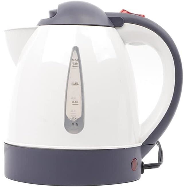Bouilloire Électrique 12V Pour Voiture Akozon – 750 Ml, Acier Inox, Voyant Lumineux