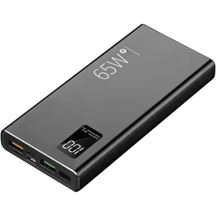 Batterie Externe 10000mAh, VEEKTOMX Mini Power Bank Charge Rapide PD 22