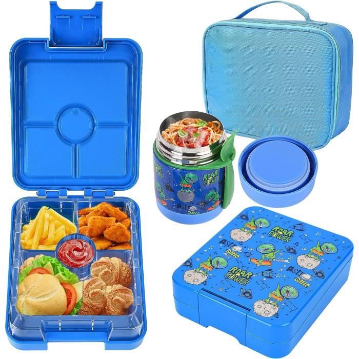 Lunch Box Set Avec 300Ml Boite Isotherme Repas Chaud, Isotherme Repas, Lunch  Bag Anti-Fuite Bento Lunch Box Enfants Pour Le P[H199] - Cdiscount Maison