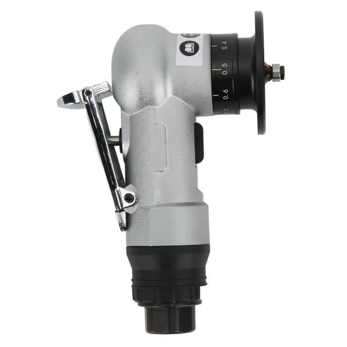 Mini Chanfreineuse Pneumatique Réglable Main - Lames 0.1 à 0.9 Mm - Pour ébavurage Métal, Trous Ronds Et Bords Droits